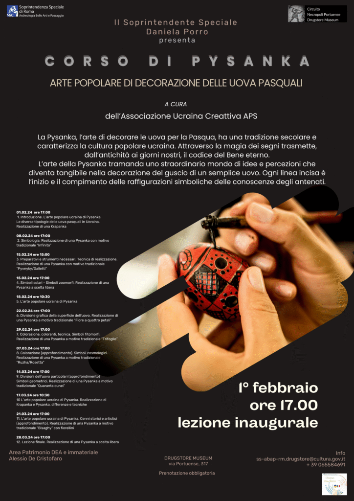 Pysanka, al via il corso di decorazione delle uova pasquali ucraine