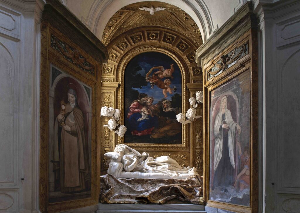 cappella albertoni restauro intero