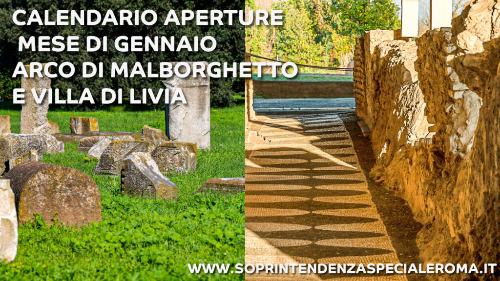 Malborghetto e Villa di Livia gennaio 2025