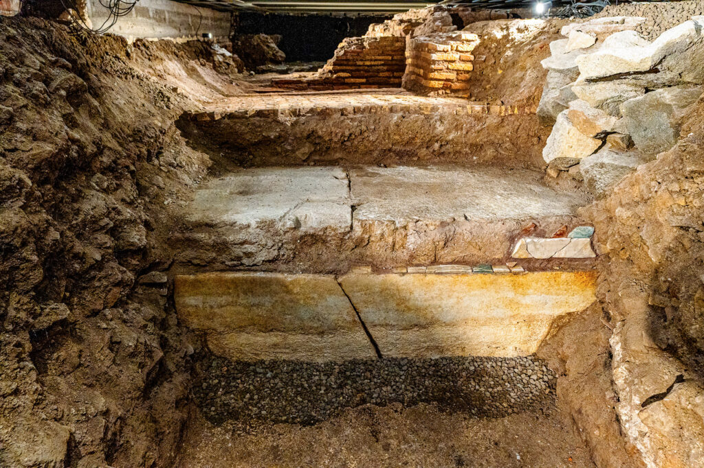 Porticus Minucia Frumentaria, nuovi ritrovamenti archeologici in via delle Botteghe Oscure