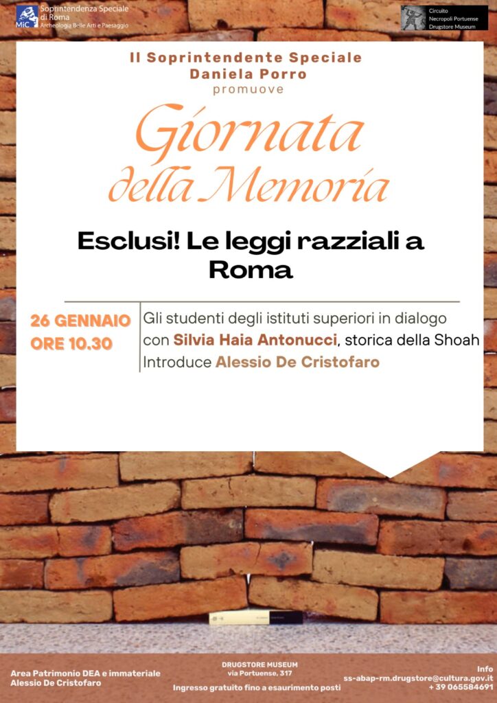 giornata della memoria 26 gennaio