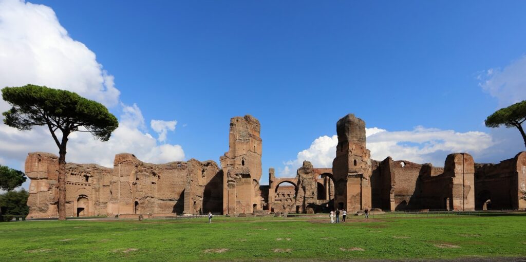 terme di caracalla frontale